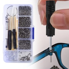 Glasses Repair Kit Spectacles Screws Nose Pads Optical Repair Set