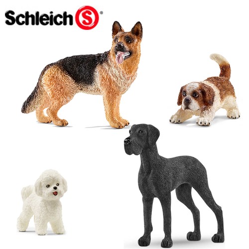 Schleich farm life dogs - life,