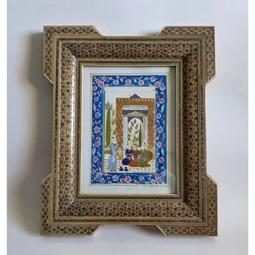Persian style miniature - style,