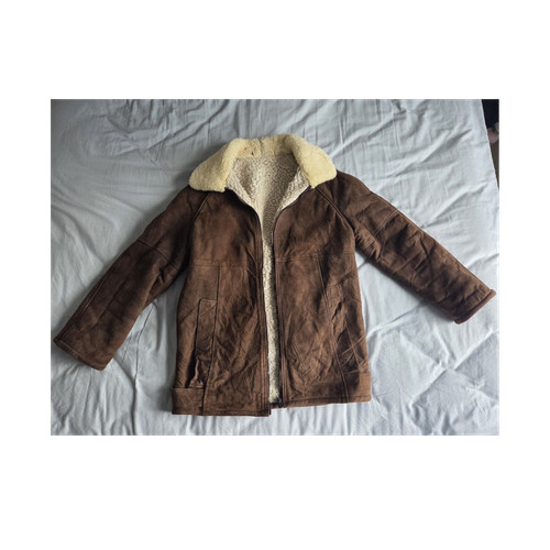 Vintage sheepskin brown - sheepskin,