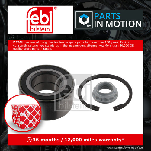 Wheel bearing kit fits - bmw, m3