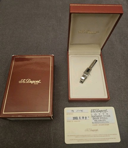 Dupont vintage tie clip - st,