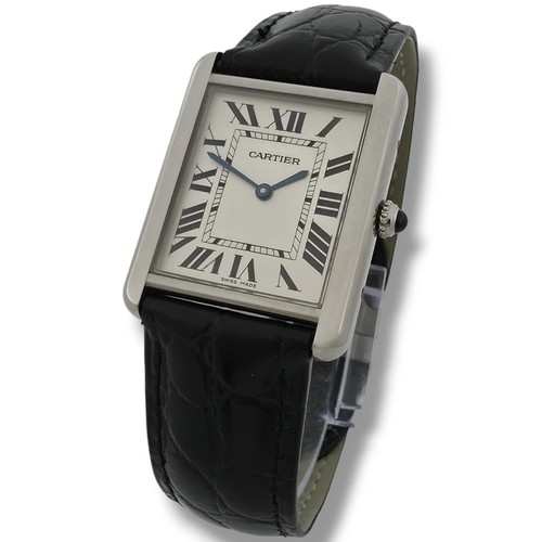 Cartier tank solo - cartier, large