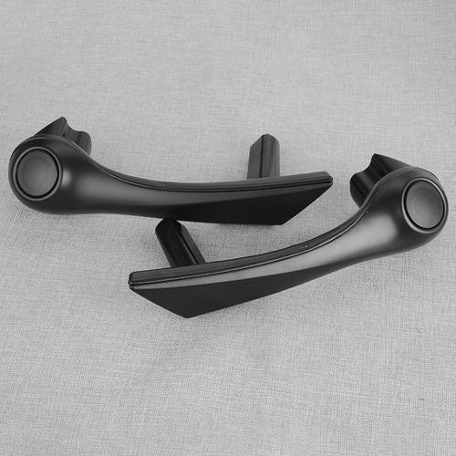 Black front inner door handle - inner,