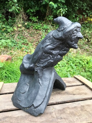 Witch roof finial - finial, angled