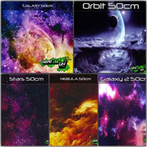 Rolled space galaxy prints - space,