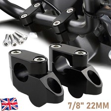 2x Motorcycle Black Aluminium