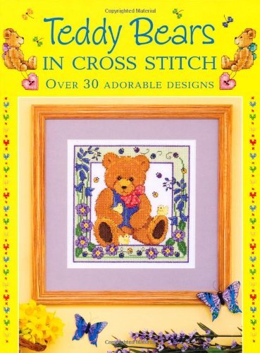 Teddy bears cross stitch - in,
