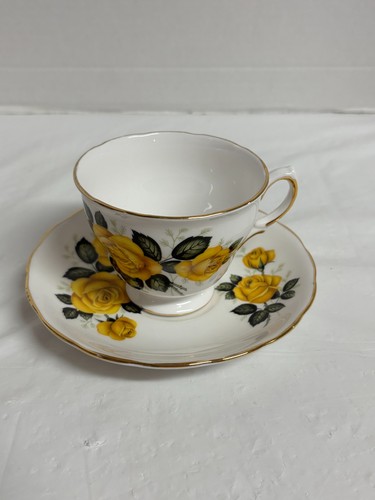 Vintage royal vale yellow - vintage,