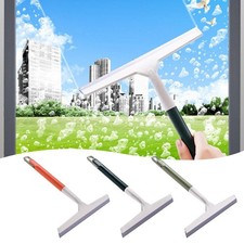 Silicone Glass Squeegee Car Window Wiper Soap Cleaner Home Bathroom Shower N0Y0