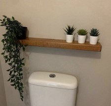 Rustic Floating  shelf narrow