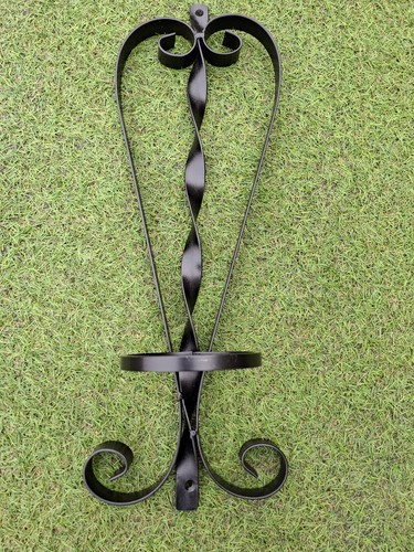 Wrought iron hanging twisty - iron,