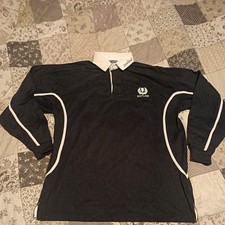 Vintage Scotland Rugby Union Shirt Long Sleeve Size XL navy blue 