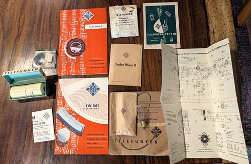 Vintage telefunken wien - telefunken,