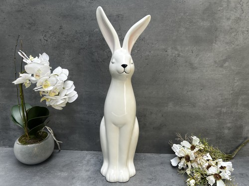 White rabbit ornament - rabbit,