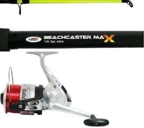 Beach reel 12ft - beach, beachcaster