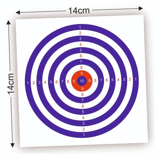 Targets airgun rifle - targets, 22