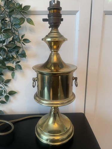 Vintage brass samovar table - vintage,
