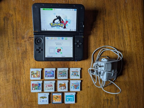 3ds red console - -, 11
