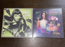 2 NEW Marina and the Diamonds PURGE THE 7" GLOW in Dark & Venus Trap Vinyl Lot