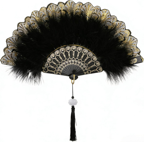 Display fans embroidered - display, fans,embroidered
