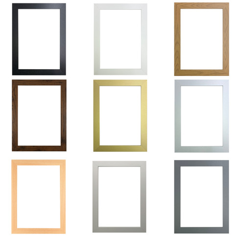 Modern black picture frames - modern,