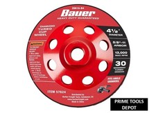 BAUER 4-1/2 in. Diamond Turbo