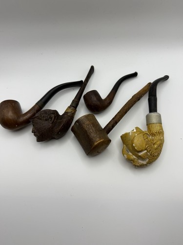 Vintage estate tobacco pipe - vintage,