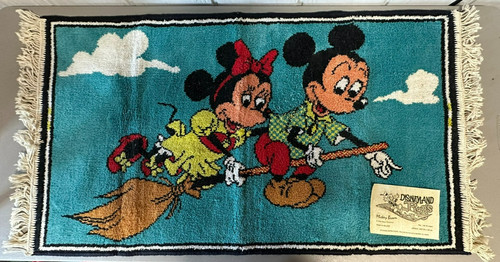 Disneyland rugs wdp vintage - wdp,