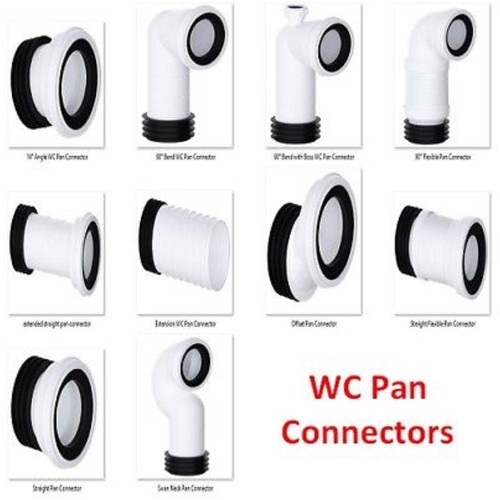 Toilet pan connector - wc,