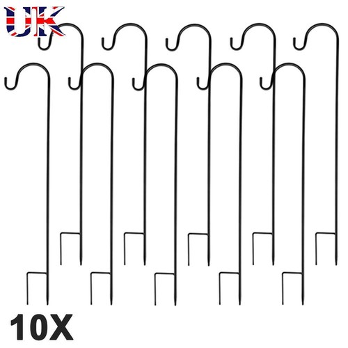 10pcs shepherds crook hooks - 4/10pcs,