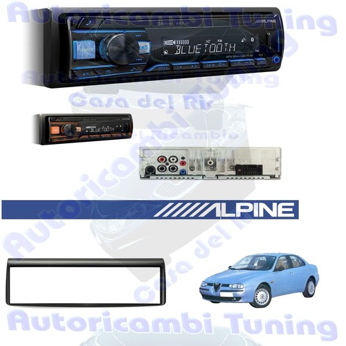 Radio car stereo - stereo, alpine