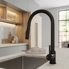 Matt Black Pull Out Kitchen