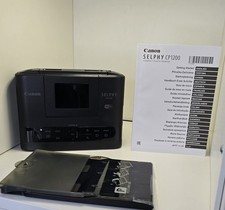 Canon Selphy CP1200 Photo Postcard Printer 6x4" - Black -  UNTESTED - SPARES 