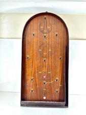 Vintage Braggs Dorchester Wooden Bagatelle Pinball Tabletop Pub Game Board