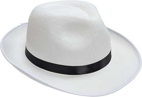 White gangster gatsby hat - gatsby, al