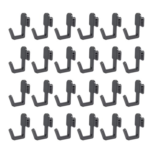 24pcs pegboard hooks shape - hooks, j