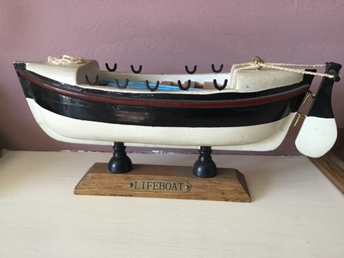 Hand built wooden lifeboat - wooden,