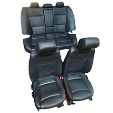 BMW 3 Series SE E90 Black Leather Interior Seats 2006-11