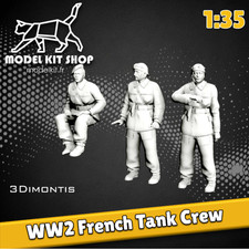 1:35 - French Tanker Figures
