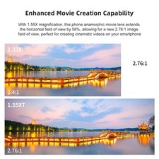 Anamorphic Movie Lens 1.55X
