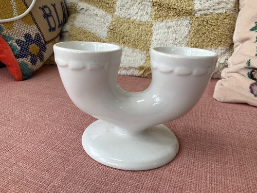Vintage double egg - egg, gourmet