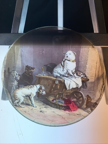 Magic lantern victorian glass - lantern,