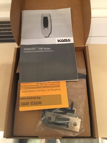 Kaba simplex combination - simplex,