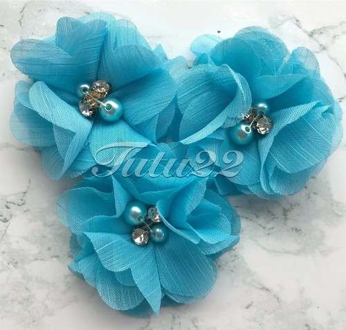 Chiffon flower with - 2",