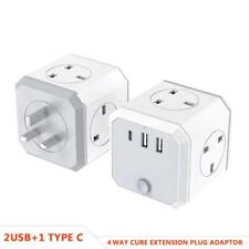 4 Way Cube Extension Plug