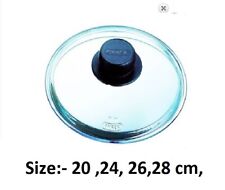 Glass Replacement Lid for Frying Pan, Saucepan, Casserole ,Wok