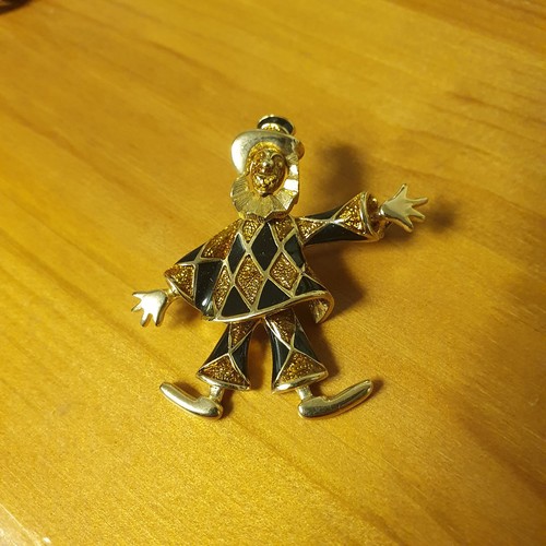 Vintage articulated gold - vintage, tone