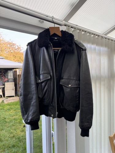 Schott one leather flight - leather,