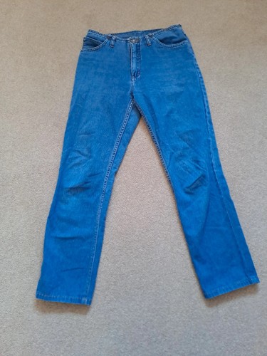 Blue ladies wrangler jeans - blue,